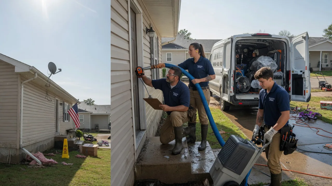 Ceiling Water Damage Restoration in Woolwine, VA near me